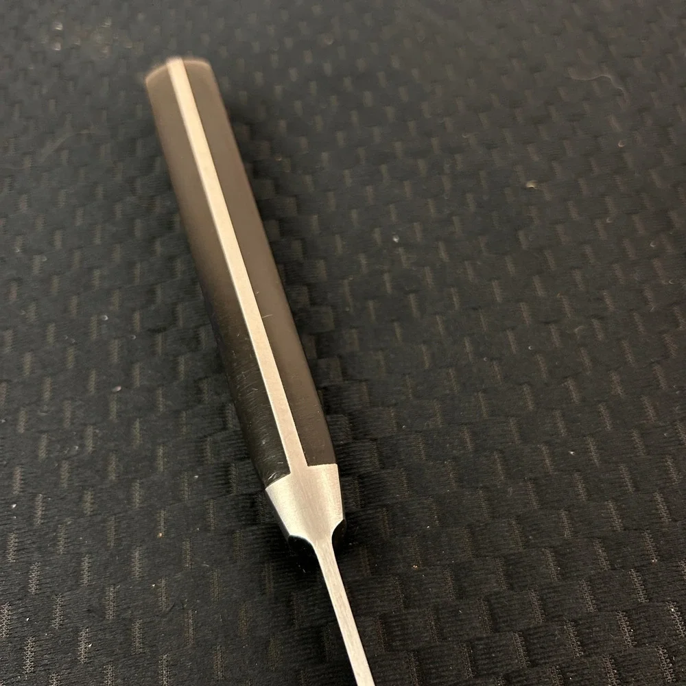 Vintage Full Tang‎ Boning Knife 5 inch Stainless Steel Triple Rivet Black Handle
